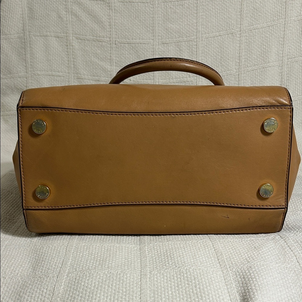 Michael Kors Hamilton Traveler Leather Satchel - Picture 5 of 16